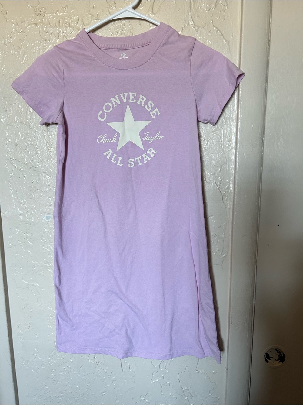 Converse Girls' Lavender All Star Tee Dress